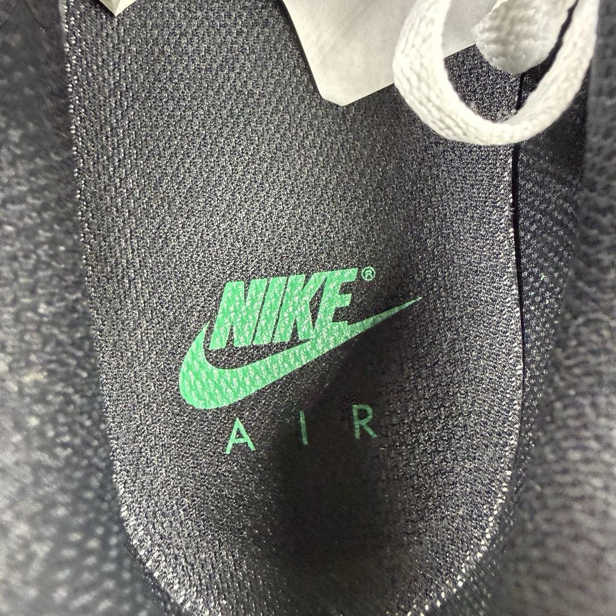 Nike Air Max 1 Trainers White Black Stadium Green Size UK9.5 FN6952-10014