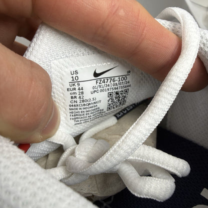 Nike Air Max Plus TN PSG Trainers White Size UK9 FZ4776-1005