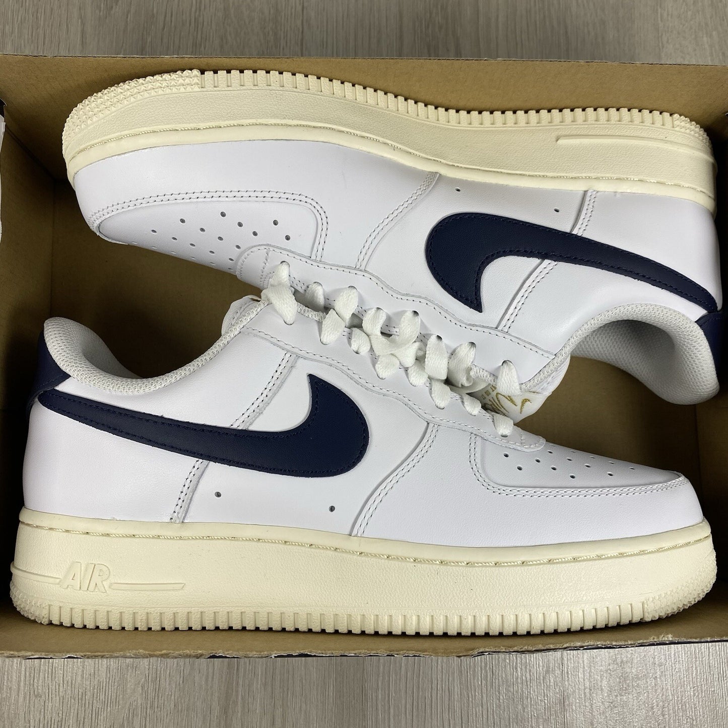 Nike Air Force 1 '07 Flyease Trainers White Size UK5.5 HJ9122-1000