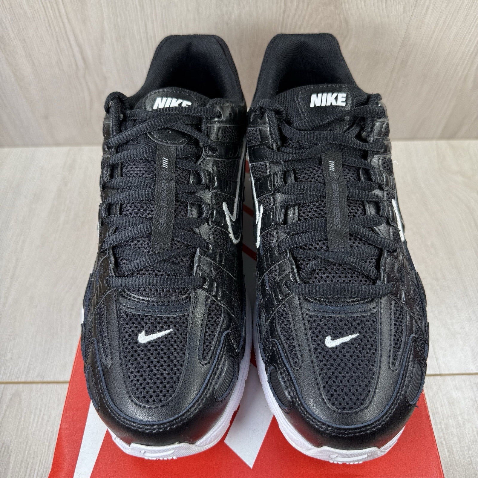 Nike P-6000 Trainers Black Anthracite White Size UK6.5 BV1021-00410