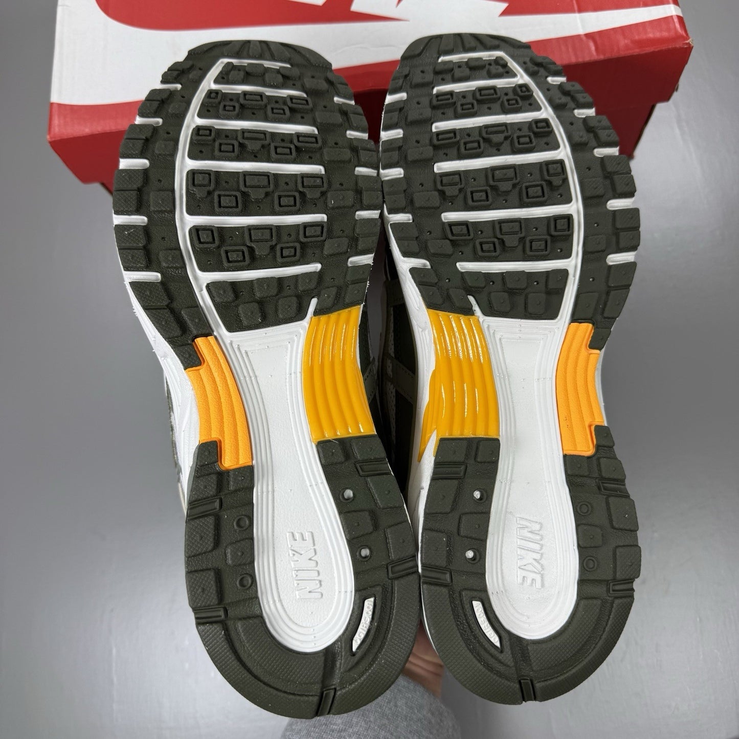 Nike P-6000 Trainers Light Army Cargo Khaki Size UK7 IH0246-3203