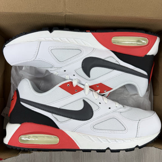Nike Air Max IVO Trainers White Habanero Red Size UK10 CD1540 1000