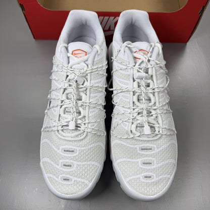 Nike Air Max Plus Utility TN Trainers White Platinum UK9.5 FJ4232-1008