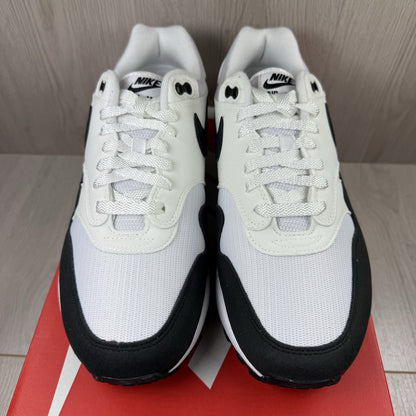 Nike Air Max 1 Trainers White Black Grey Size UK9.5 DZ2628-1022