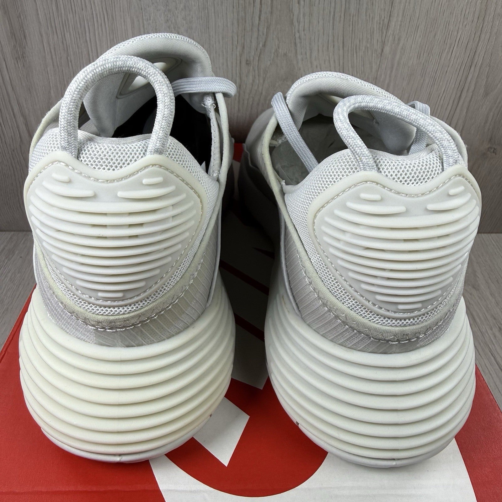 Nike Air Max 2090 Trainers Photon Dust Grey White Size UK8 CZ3867-00111