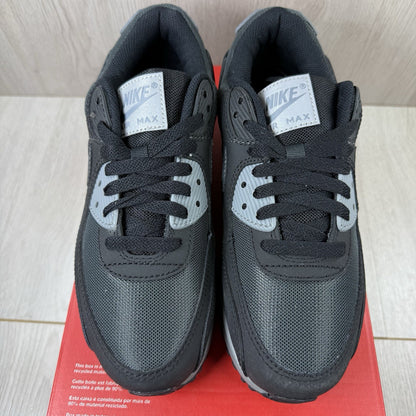 Nike Air Max 90 Trainers Black Anthracite Cool Grey Size UK5.5 HM0625-0012