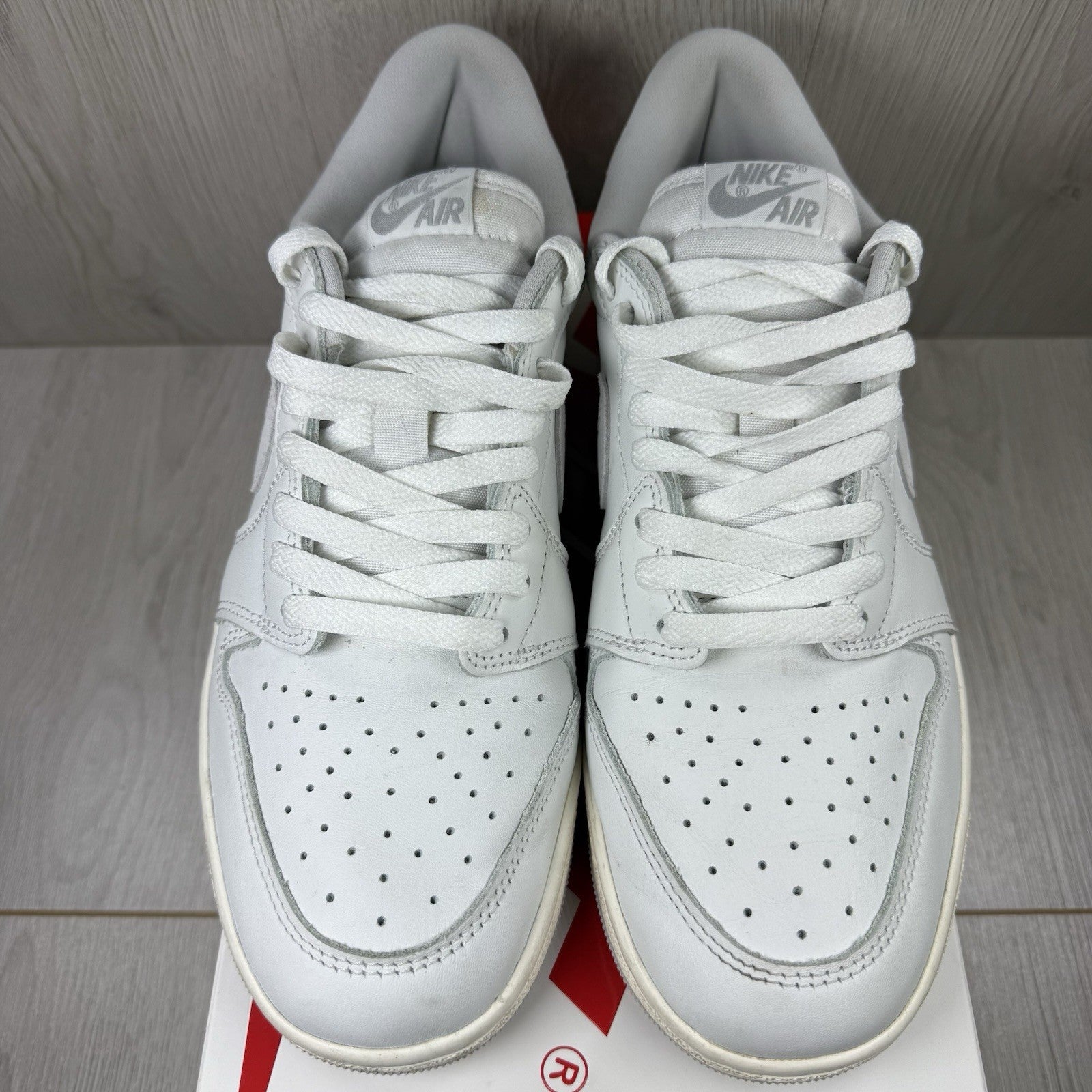 Nike Air Jordan 1 Low 85 Trainers Neutral Grey Size UK9 EU44 FB9933-1001