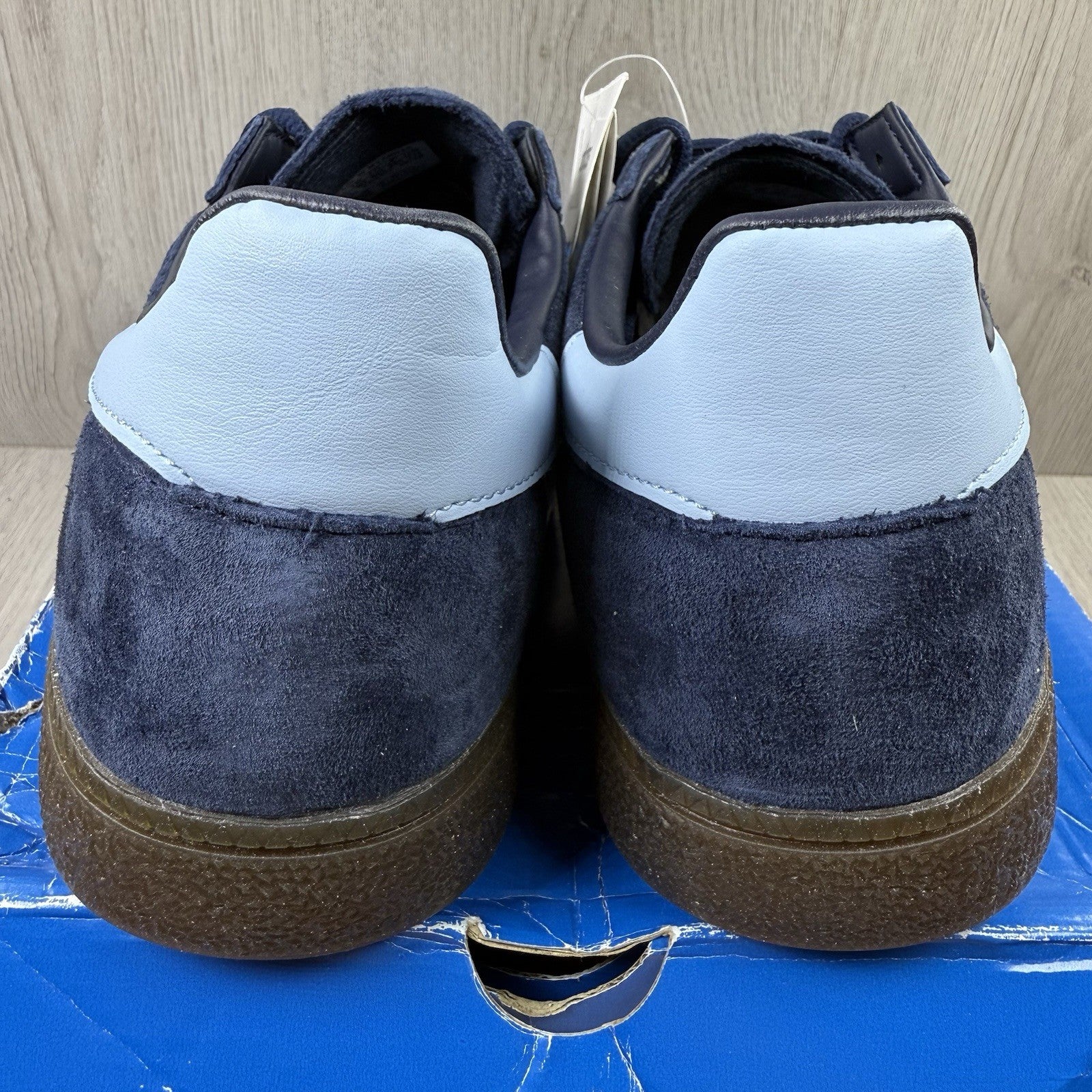 Adidas Handball Spezial Trainers Navy Clear Sky Gum Size UK10 BD763312