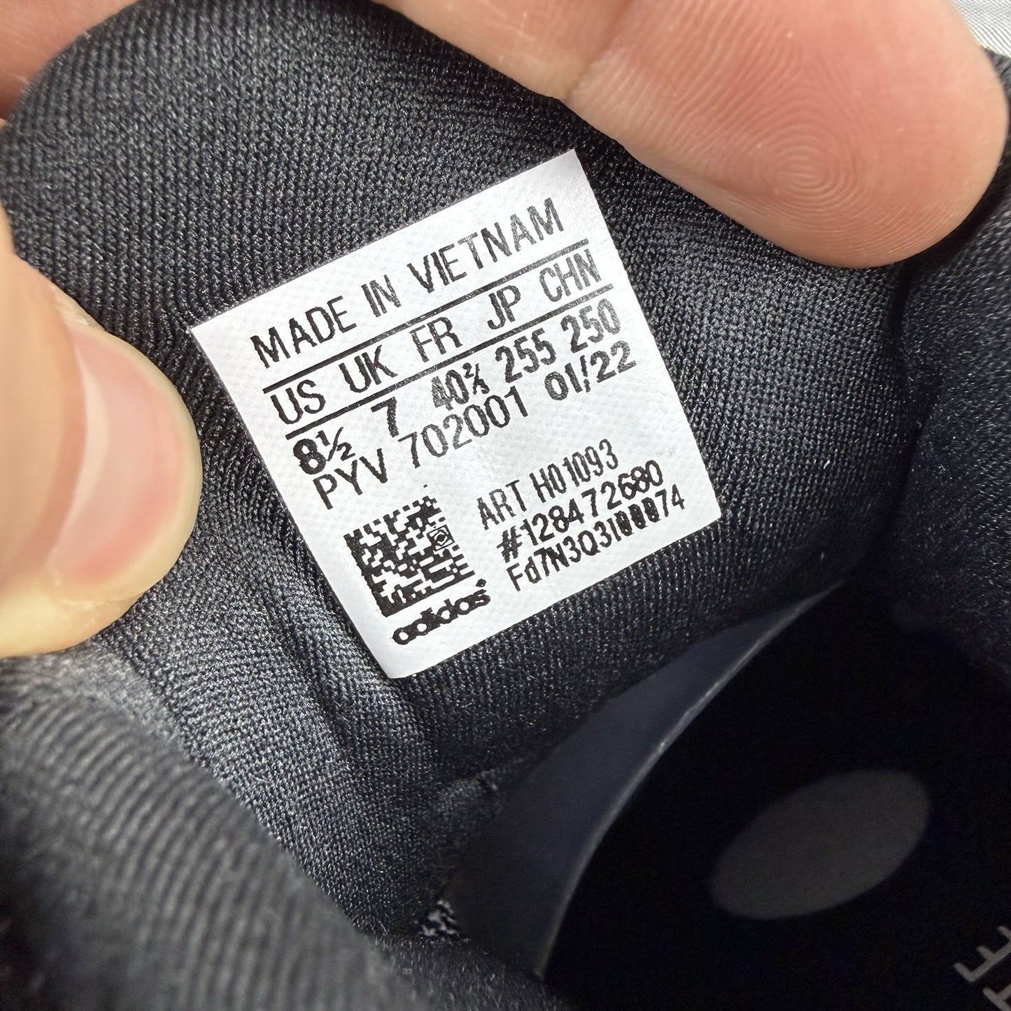 Adidas Ultra Boost 5.0 DNA Trainers Core Black Polka Dot Size UK7 H0109316