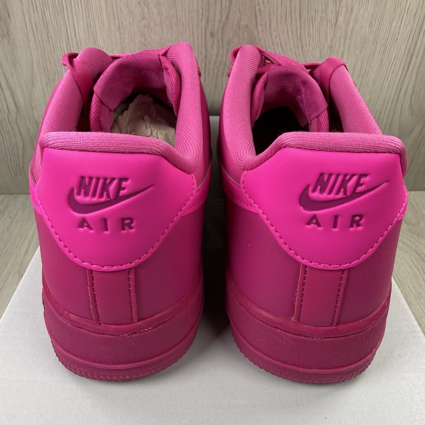 Nike Air Force 1 Low ‘07 Trainers Fireberry Pink Size UK6 DD8959-6003