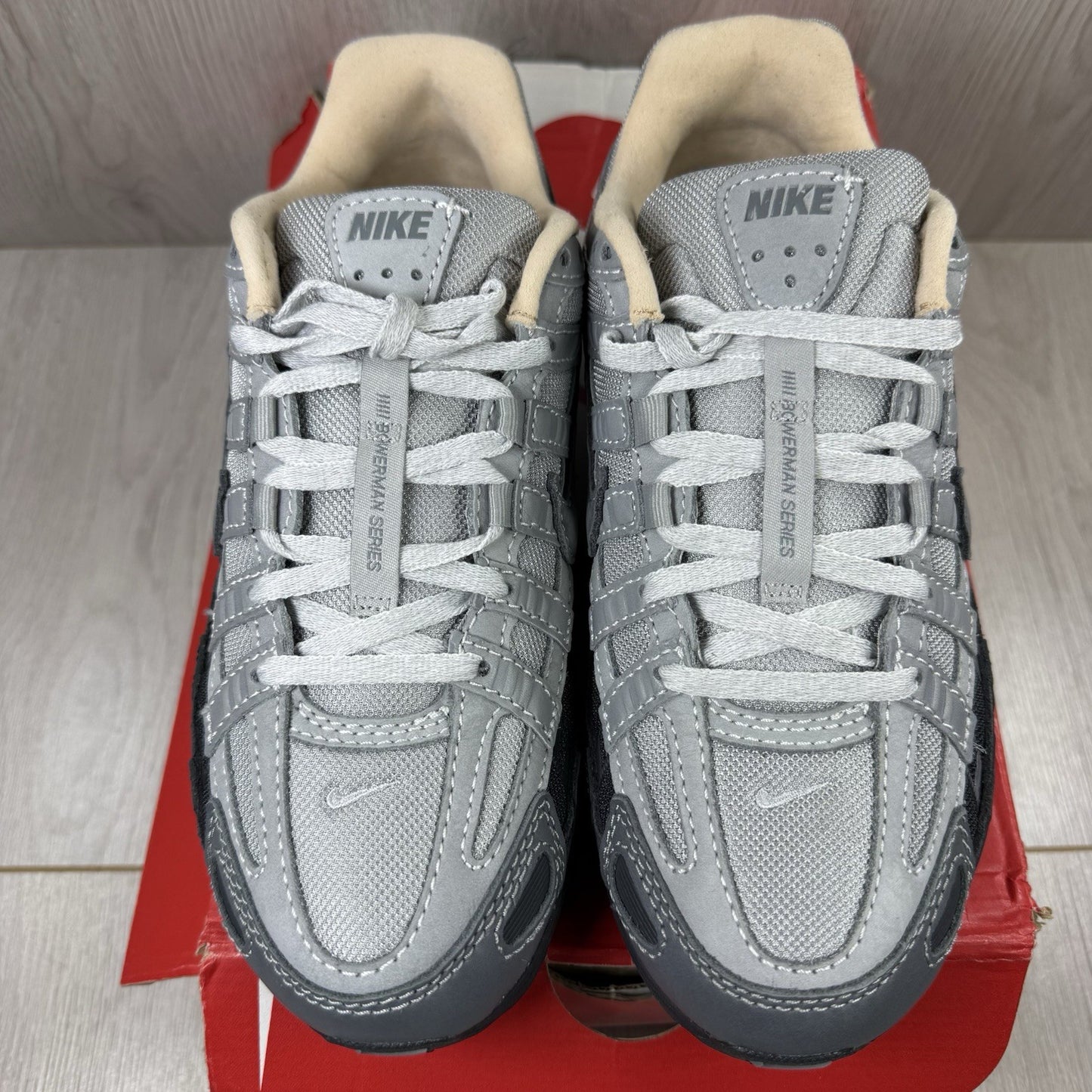 Nike P-6000 Trainers Smoke Grey Platinum Purple Size UK6 HV5984-0012