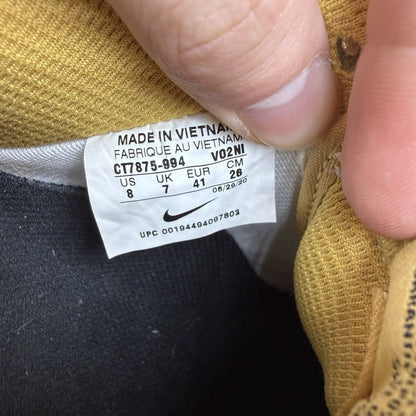 Nike Air Force 1 Trainers Wheat Beige Gum Sole Size UK7 CT7875-99413