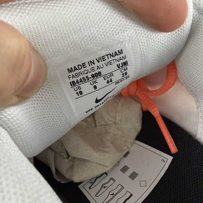 Nike P-6000 ID Trainers White Black Orange Gum Size UK9 IB4455-90010