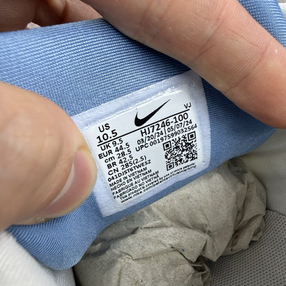 Nike P-6000 Trainers Metallic Silver Aegean Storm Size UK9.5 H7246-10015