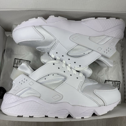 Nike Air Huarache Trainers Triple White Size UK5.5 DH4439-1028