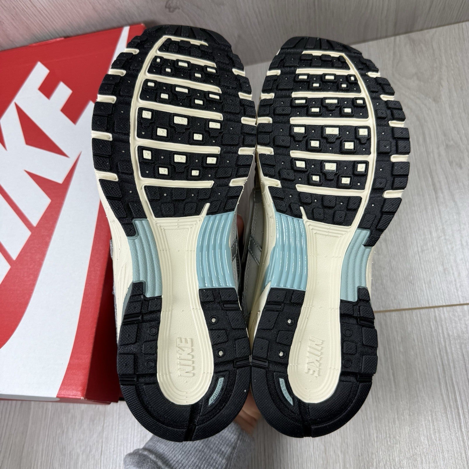 Nike P-6000 Trainers Flat Pewter Size UK6 FN7509-0294