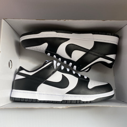 Nike Dunk Low Trainers Panda Black White Size UK10.5  D07413-9910