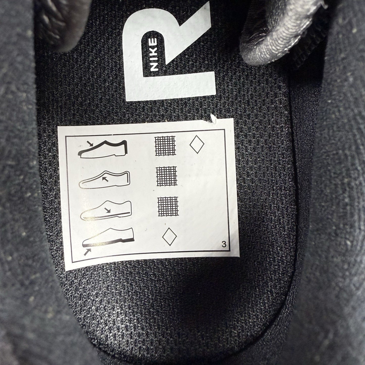 Nike React Pegasus Trail 4 Trainers Black Dark Grey UK5.5 DJ6158-00113