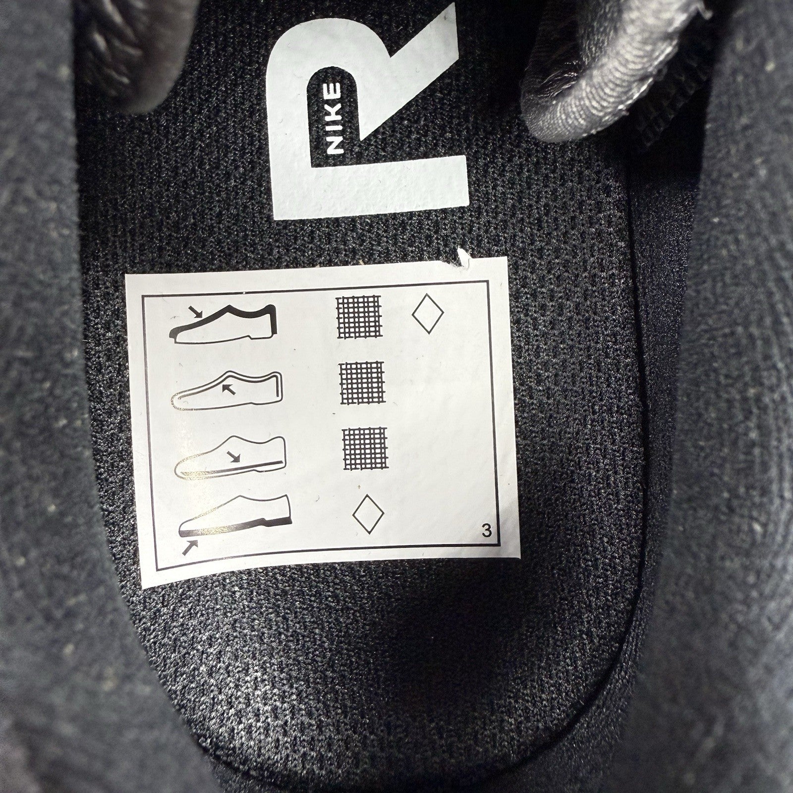 Nike React Pegasus Trail 4 Trainers Black Dark Grey UK5.5 DJ6158-00113