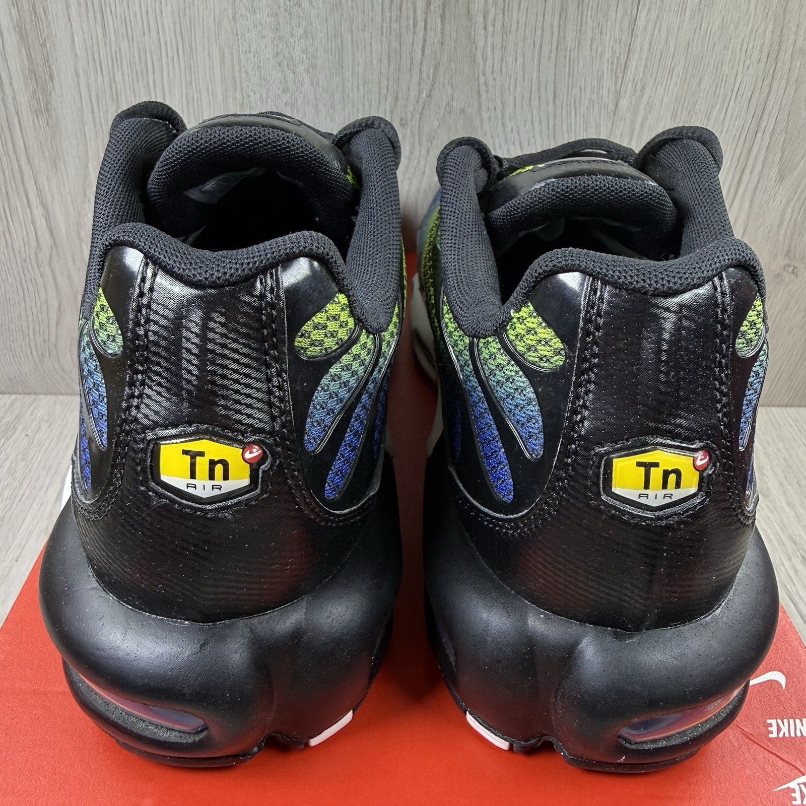 Nike Air Max Plus TN Trainers Racer Blue Volt Size UK10.5 FZ4628-0013