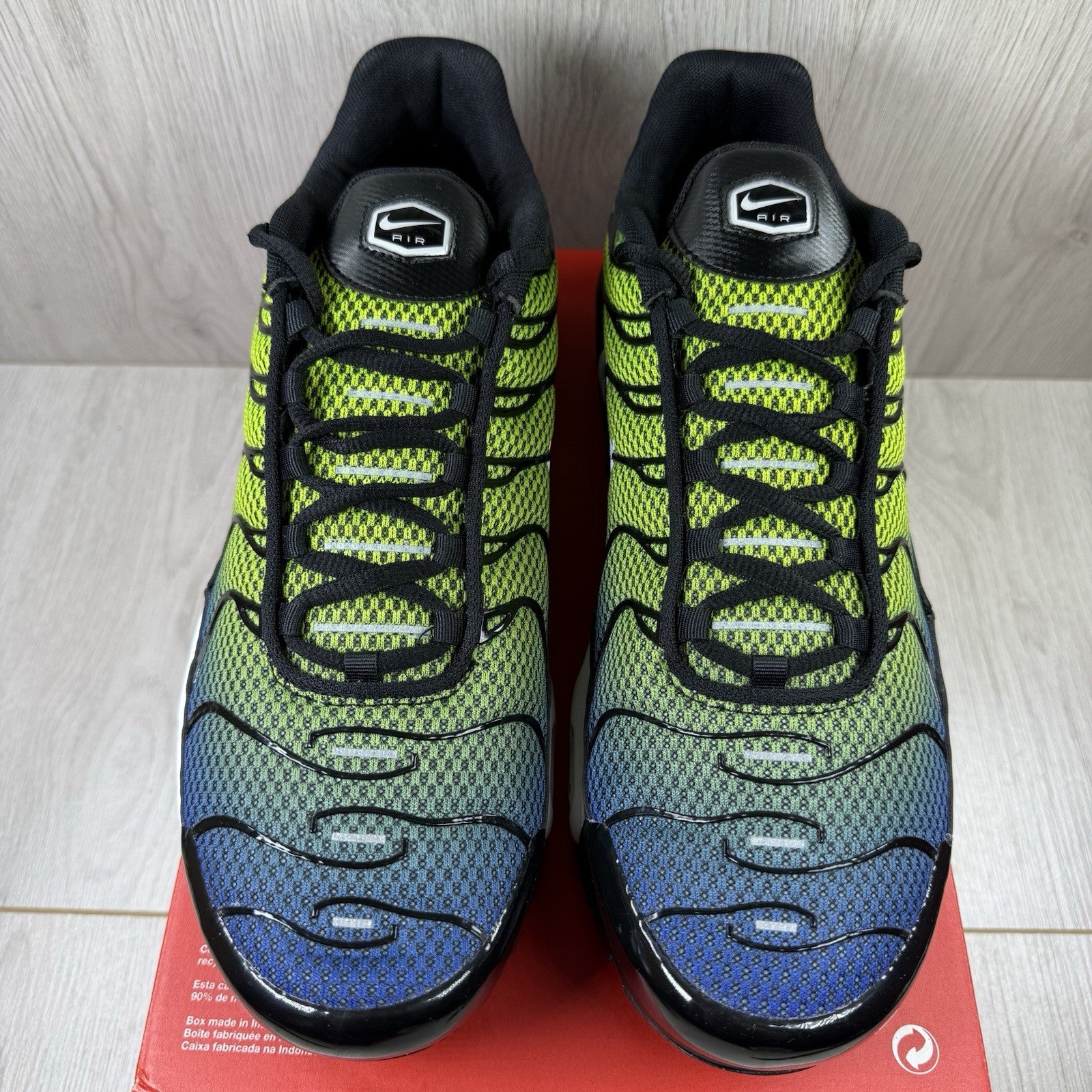 Nike Air Max Plus TN Trainers Racer Blue Volt Size UK10.5 FZ4628-00110