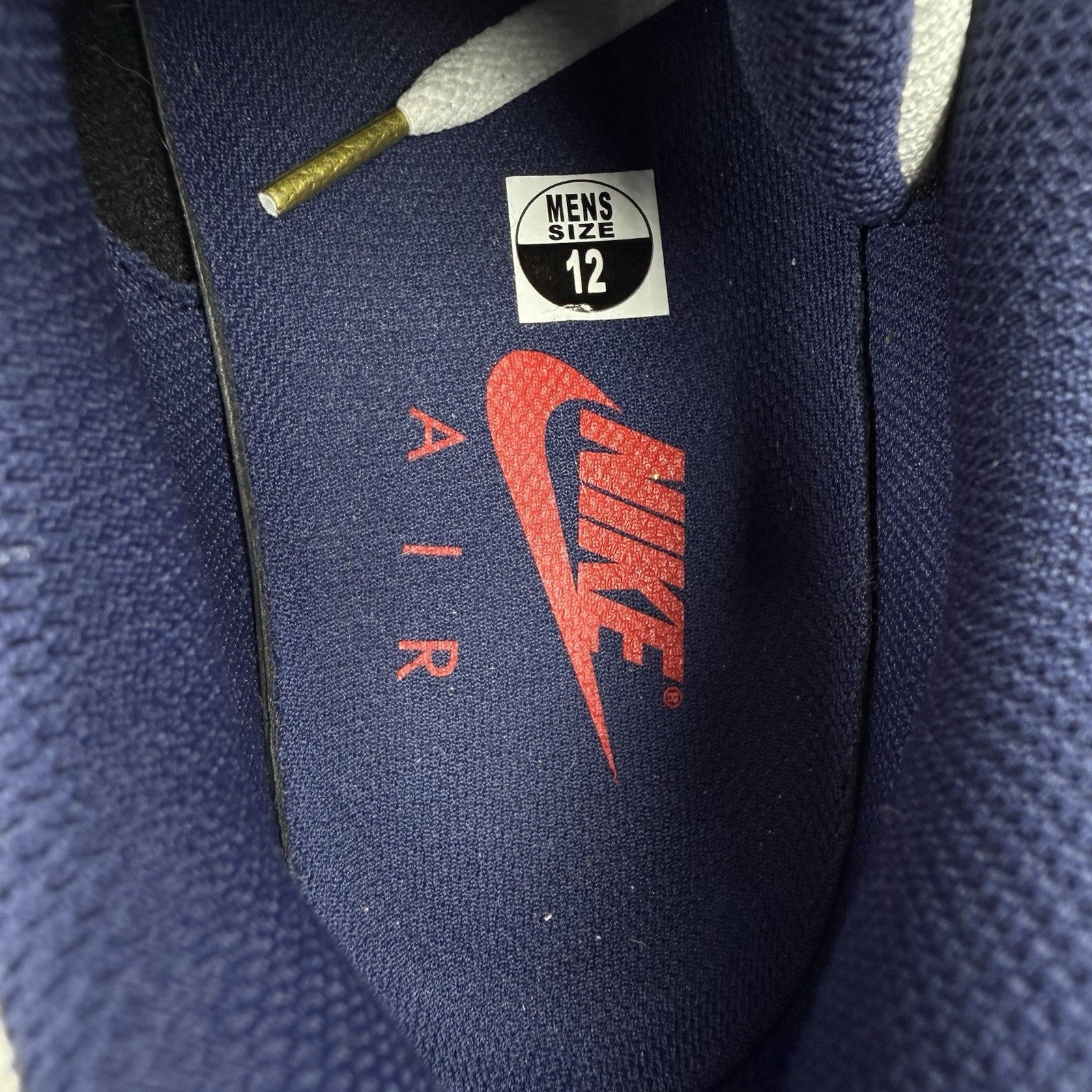 Nike Air Max 1 Essential Trainers Olympic White Size UK11 537383-1275