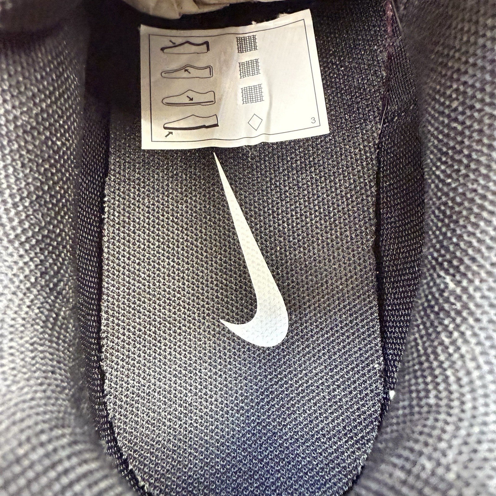 Nike P-6000 Trainers Black Anthracite White Size UK6.5 BV1021-00414