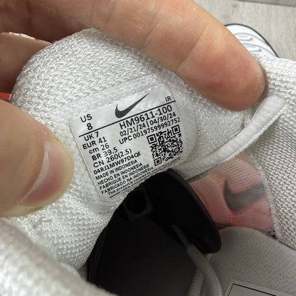 Nike Air Max Plus TN Trainers White University Red Size UK7 HM9611-10014