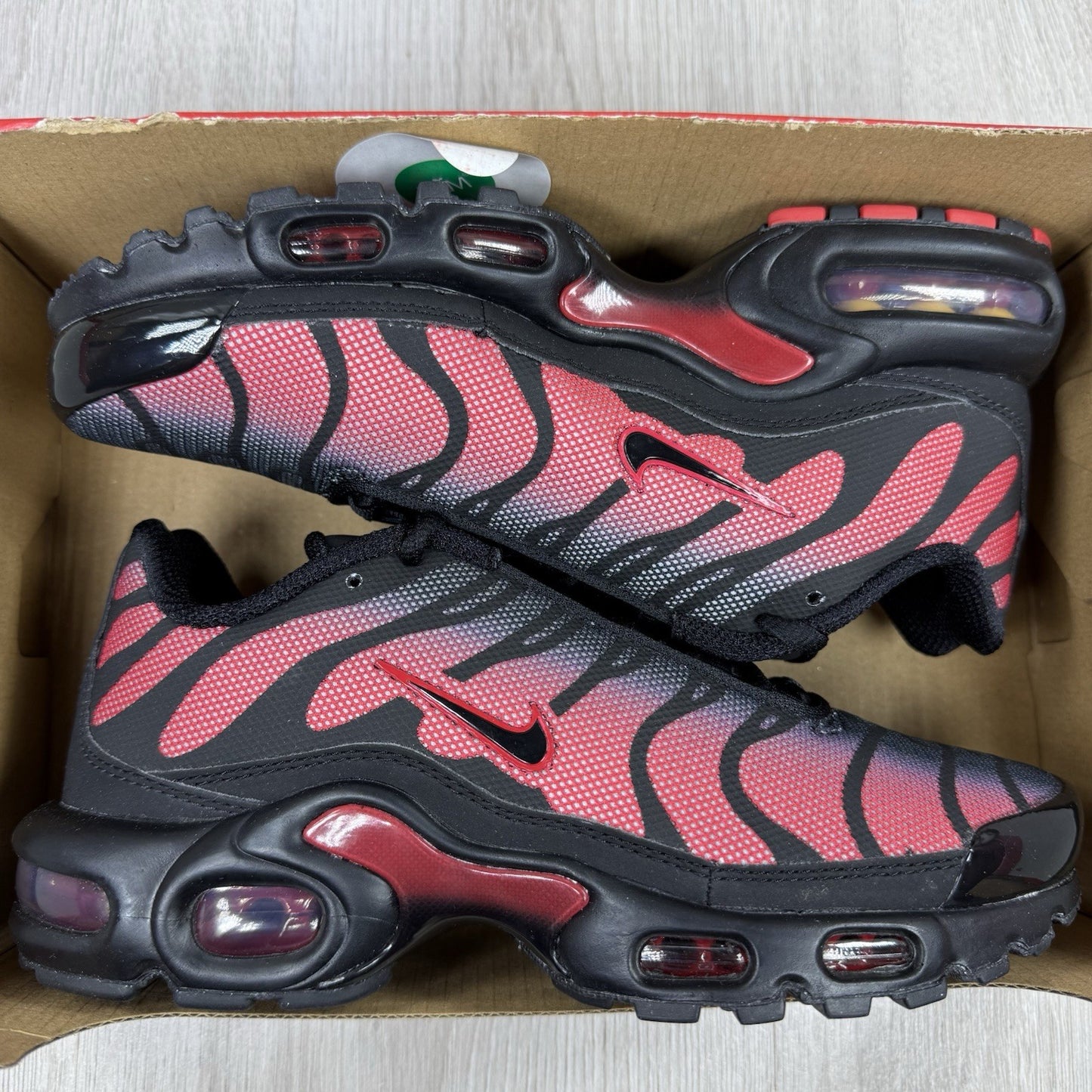 Nike Air Max Plus TN Trainers Bred Reflective Size UK4 DZ4507-6000