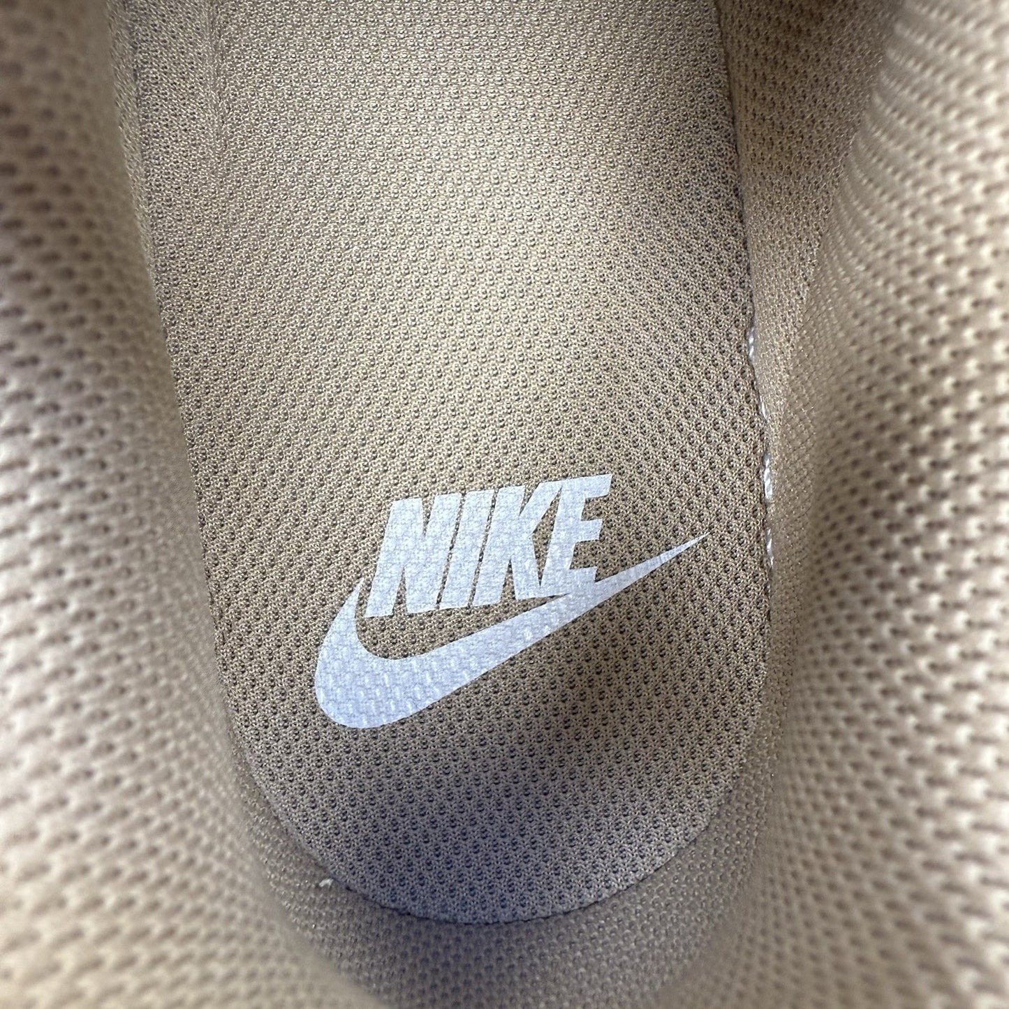 Nike Air Force 1 Trainers Tan Metallic Rose Size UK6.5 DD1523-20012