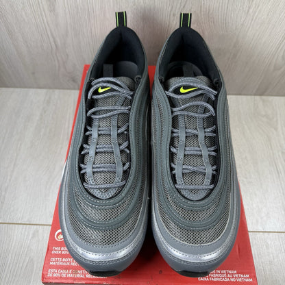 Nike Air Max 97 Trainers Smoke Grey Volt White Size UK9 DJ6885-00110