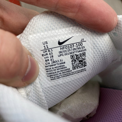 Nike Air Max Plus TN Size UK8.5 EU43 Summit White Pink Rise HF0107-1006