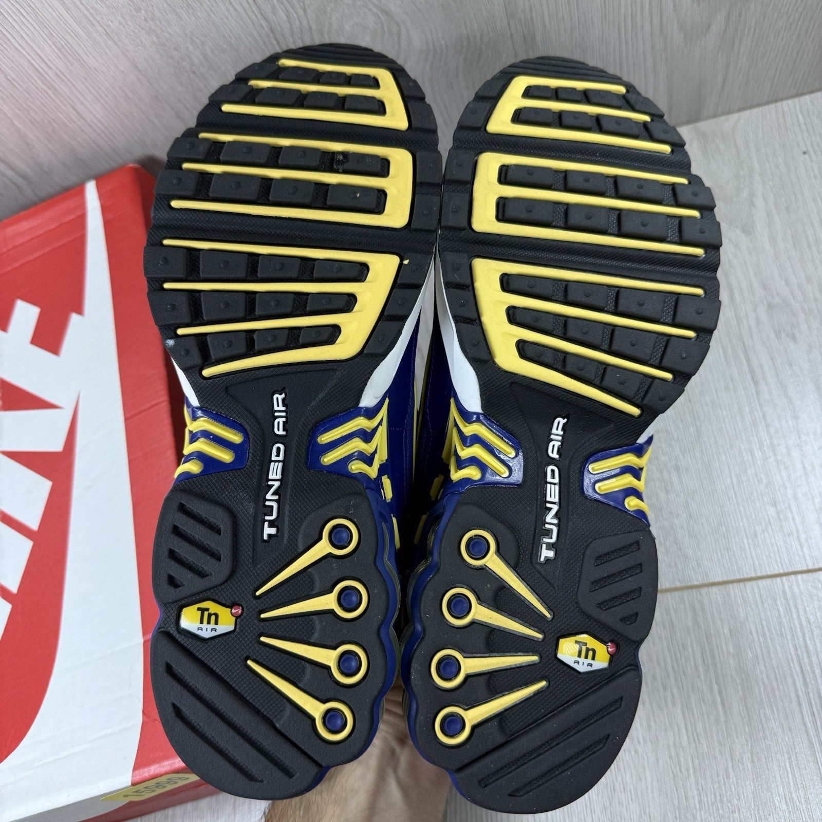 Nike Air Max Plus 3 Trainers Deep Royal Blue Size UK8 CW1417-40015