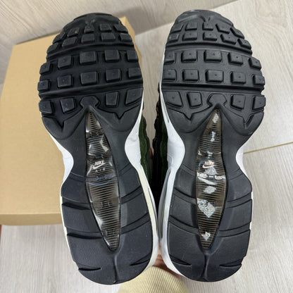 Nike Air Max 95 Trainers Olive Pink Camo Size UK5 DN5462-20011