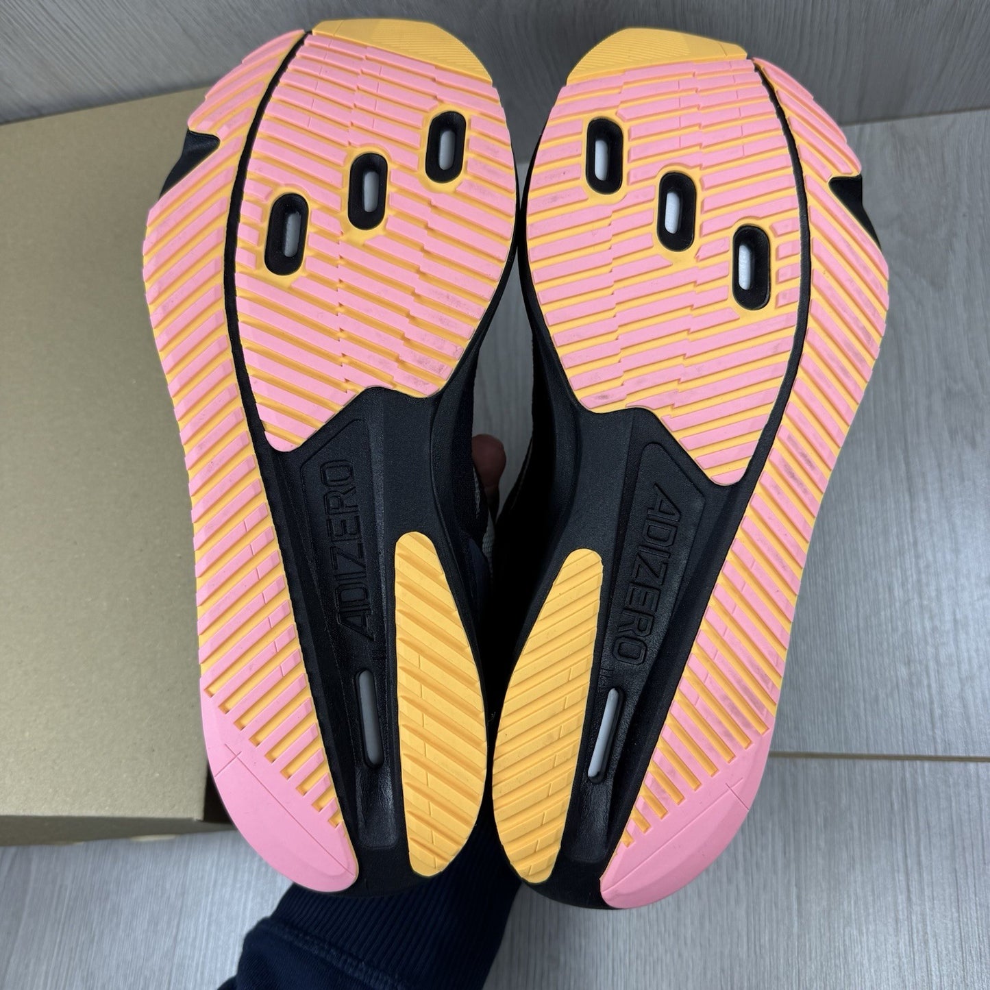 Adidas Adizero SL2 Trainers 2024 Athlete Pack Black Size UK6.5 IF676111