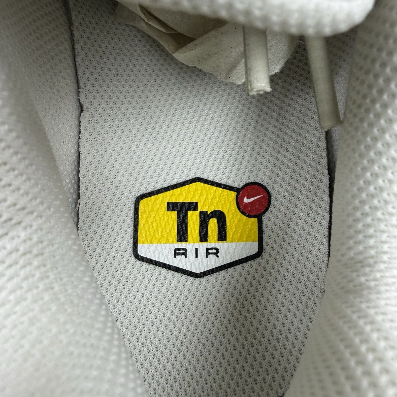 Nike Air Max Plus TN Trainers Panda Black White Size UK7 FV6264-0016