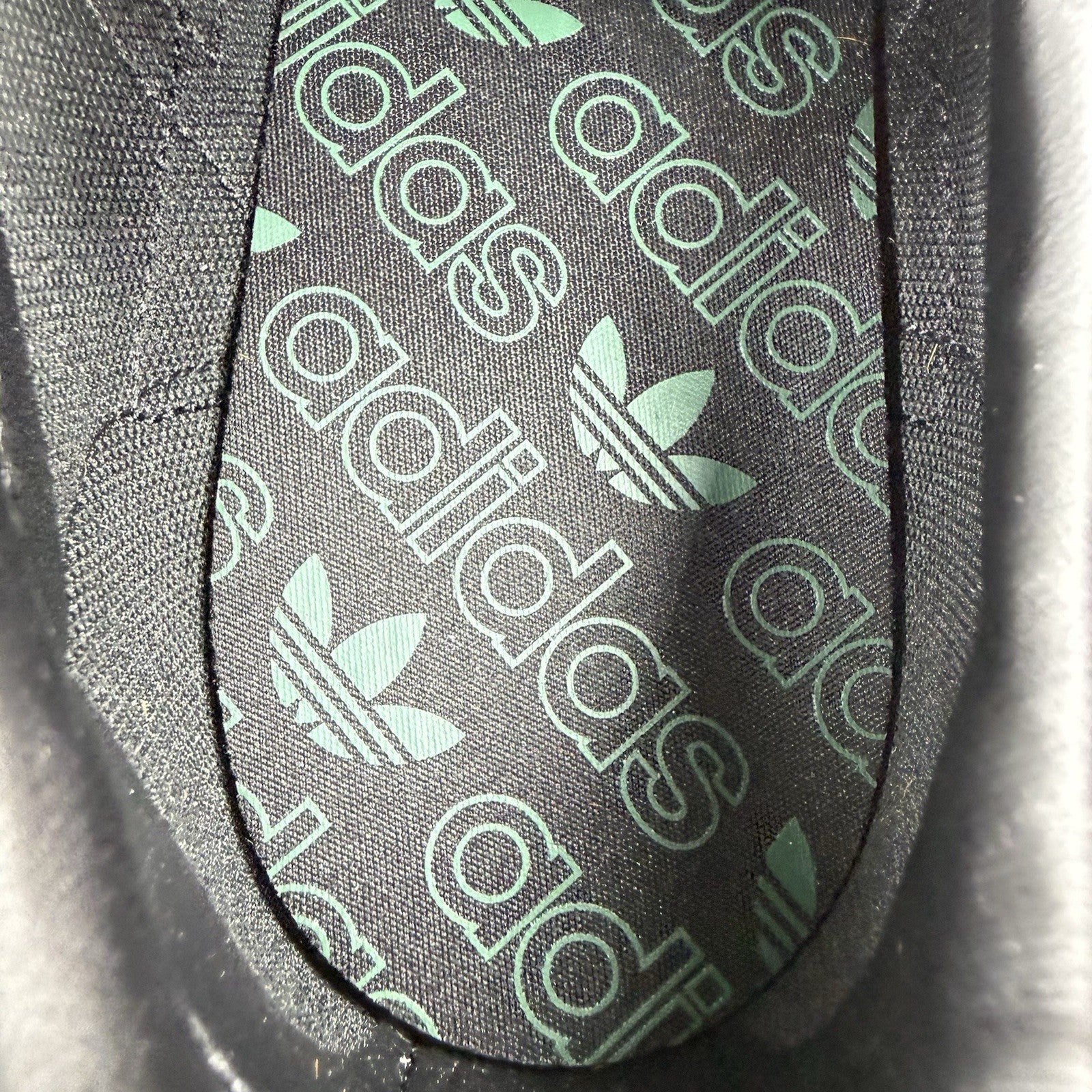 Adidas SL 72 OG Trainers Leopard Print Collegiate Green Black Size UK9 JI018713