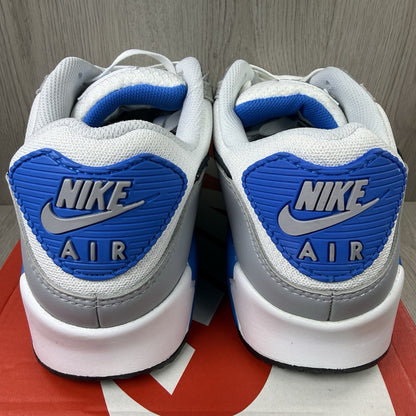 Nike Air Max 90 Trainers Pure Platinum Photo Blue Size UK9.5 FN6958-10211