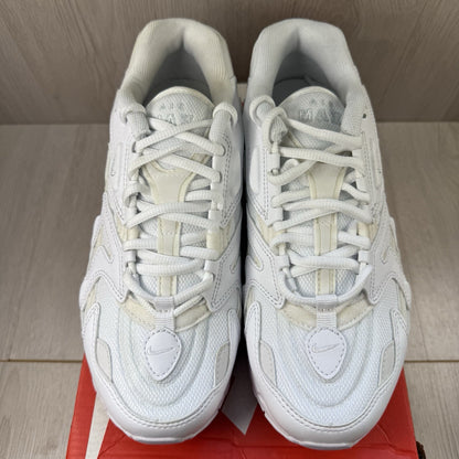 Nike Air Max 96 II Trainers Triple White Size UK7 DM2361-1002