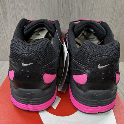 Nike P-6000 Trainers Pink Blast Metallic Silver Black Size UK9.5 CD6404-6003