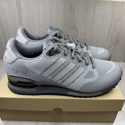 Adidas ZX 750 Woven Trainers Triple Grey Size UK9 GY39248