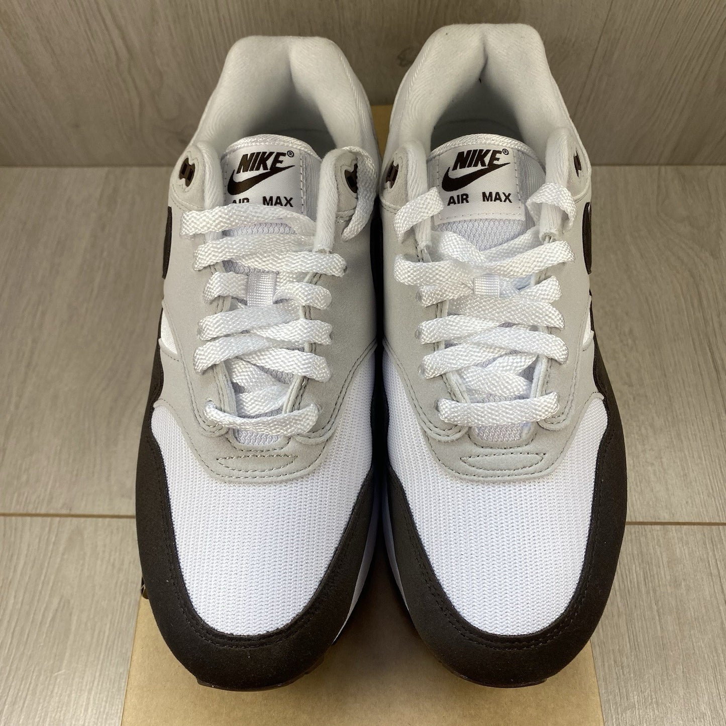 Nike Air Max 1 '87 Trainers Size UK6.5 Baroque Brown White DZ2628-0043