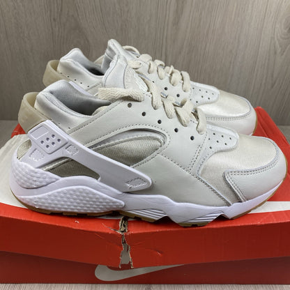 Nike Air Huarache Trainers Phantom Fossil Gum White Size UK5 DH4439-0031