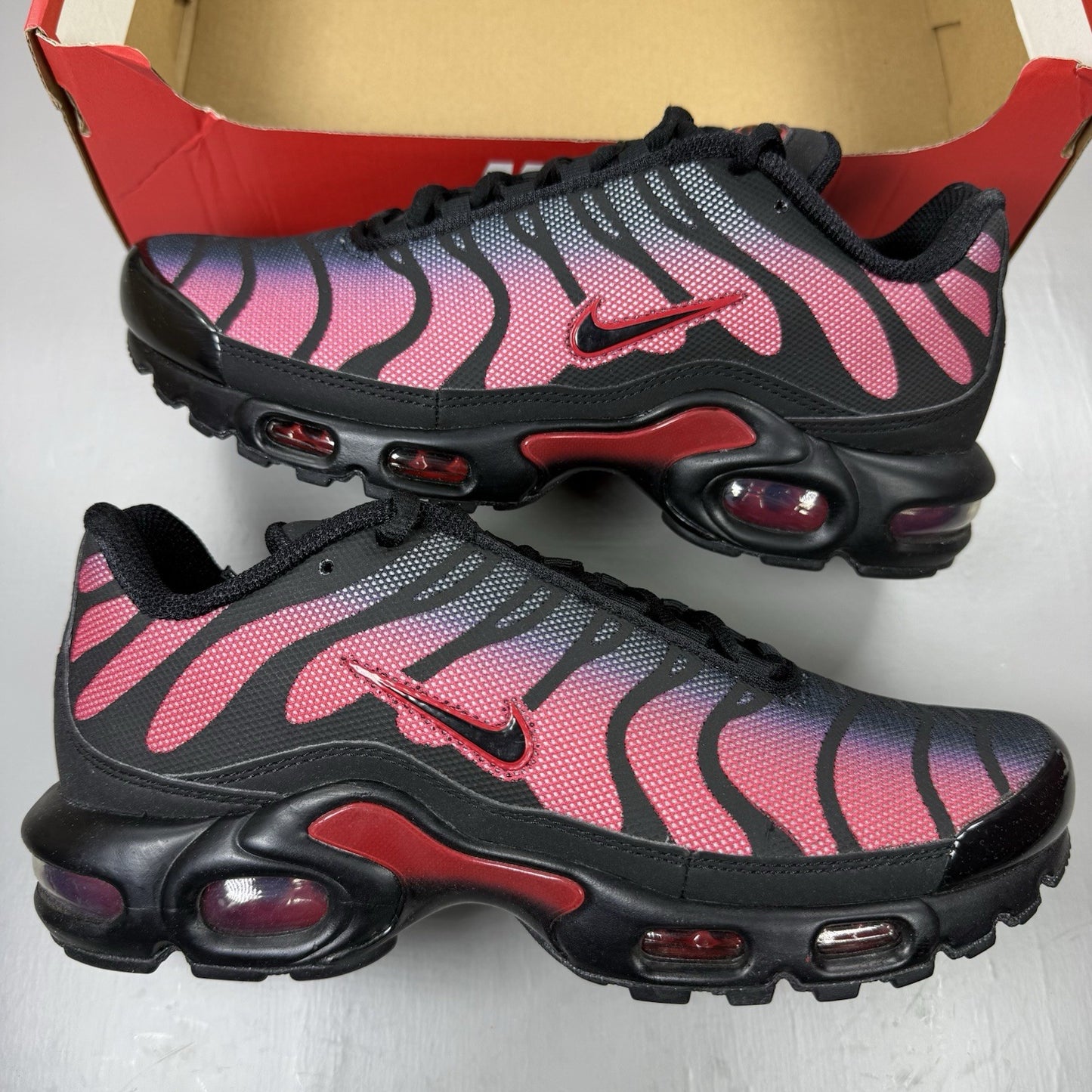 Nike TN Air Max Plus Trainers Bred Reflective Size UK6 DZ4507 6007