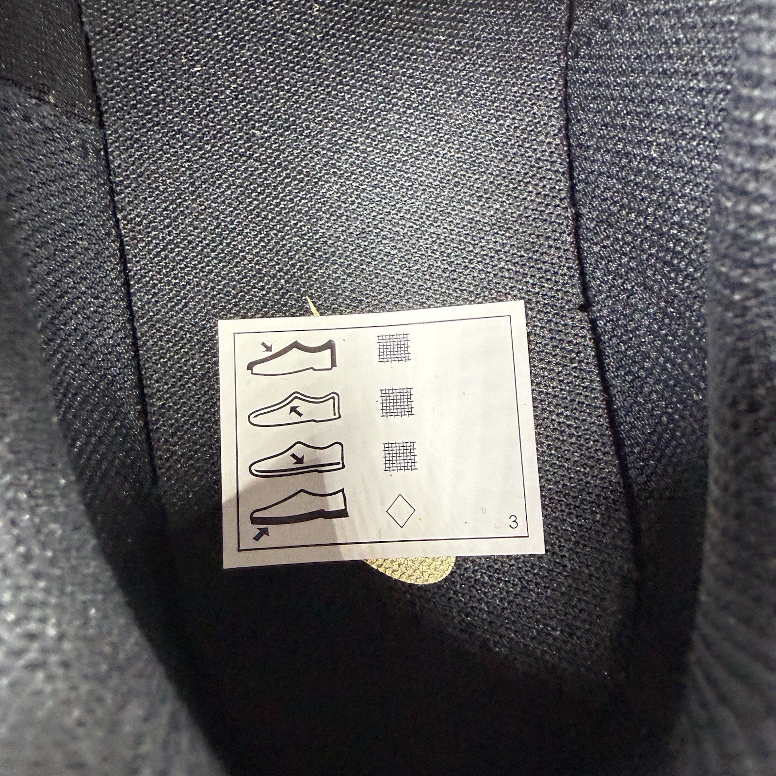 Nike P-6000 Trainers Suede Black Metallic Golf Size UK11 HF0015-0014