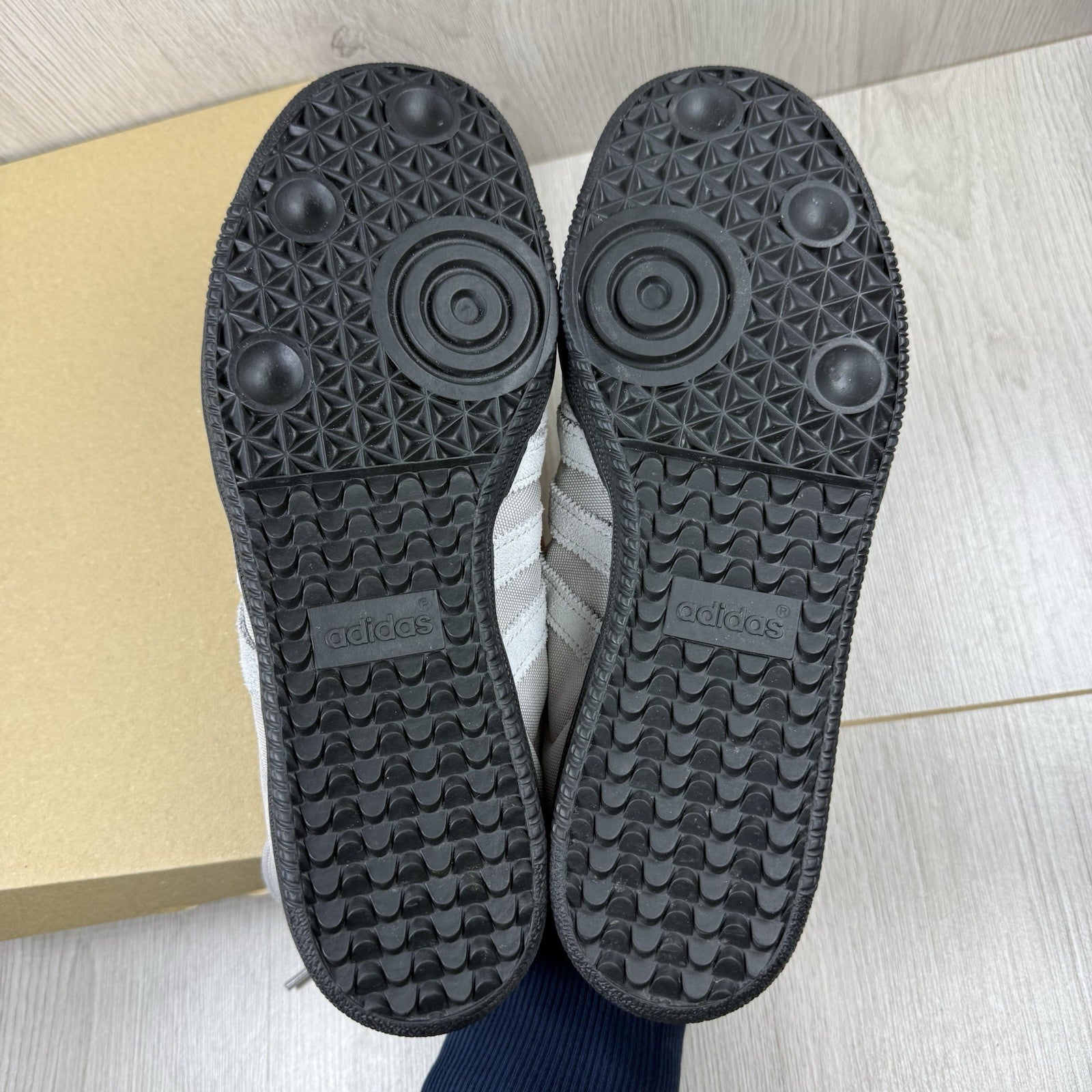 Adidas Samba OG Trainers Cordura Grey Clear Granite Size UK7.5 JI321210