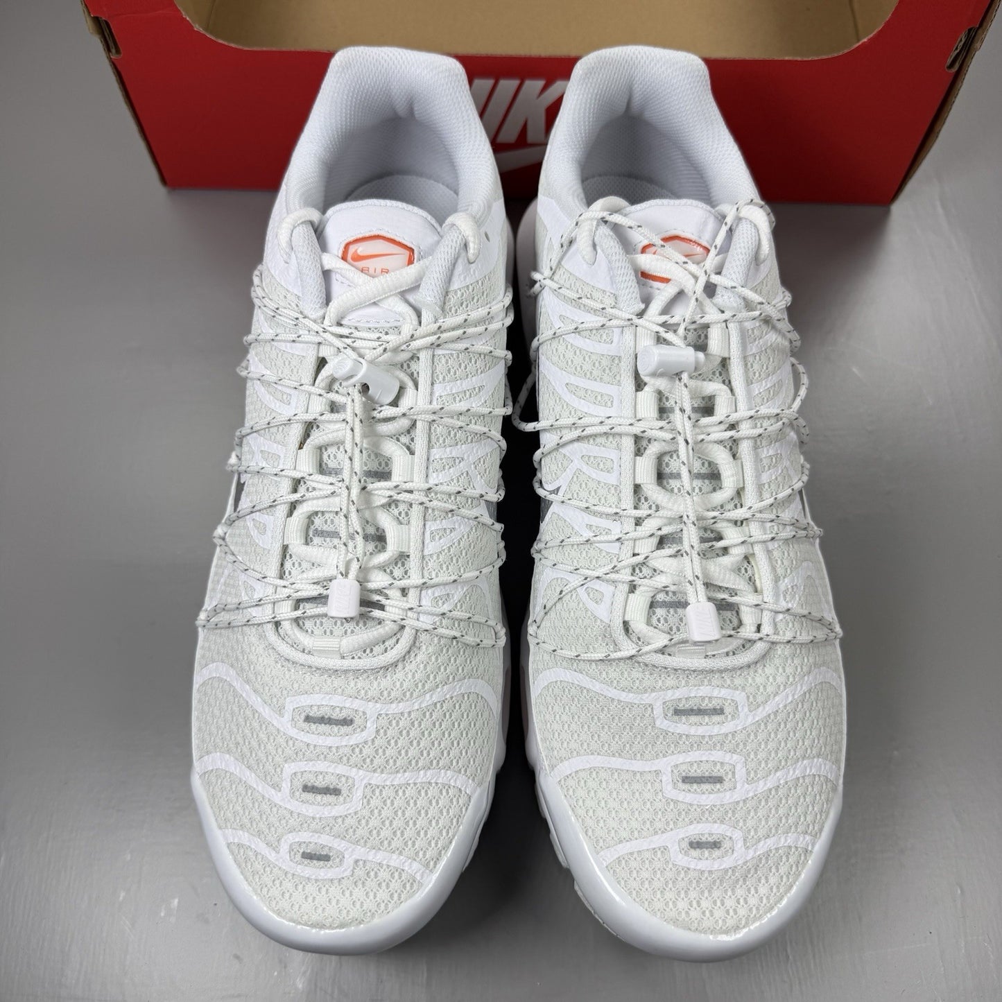 Nike Air Max Plus Utility TN Trainers White Platinum UK9.5 FJ4232-1001