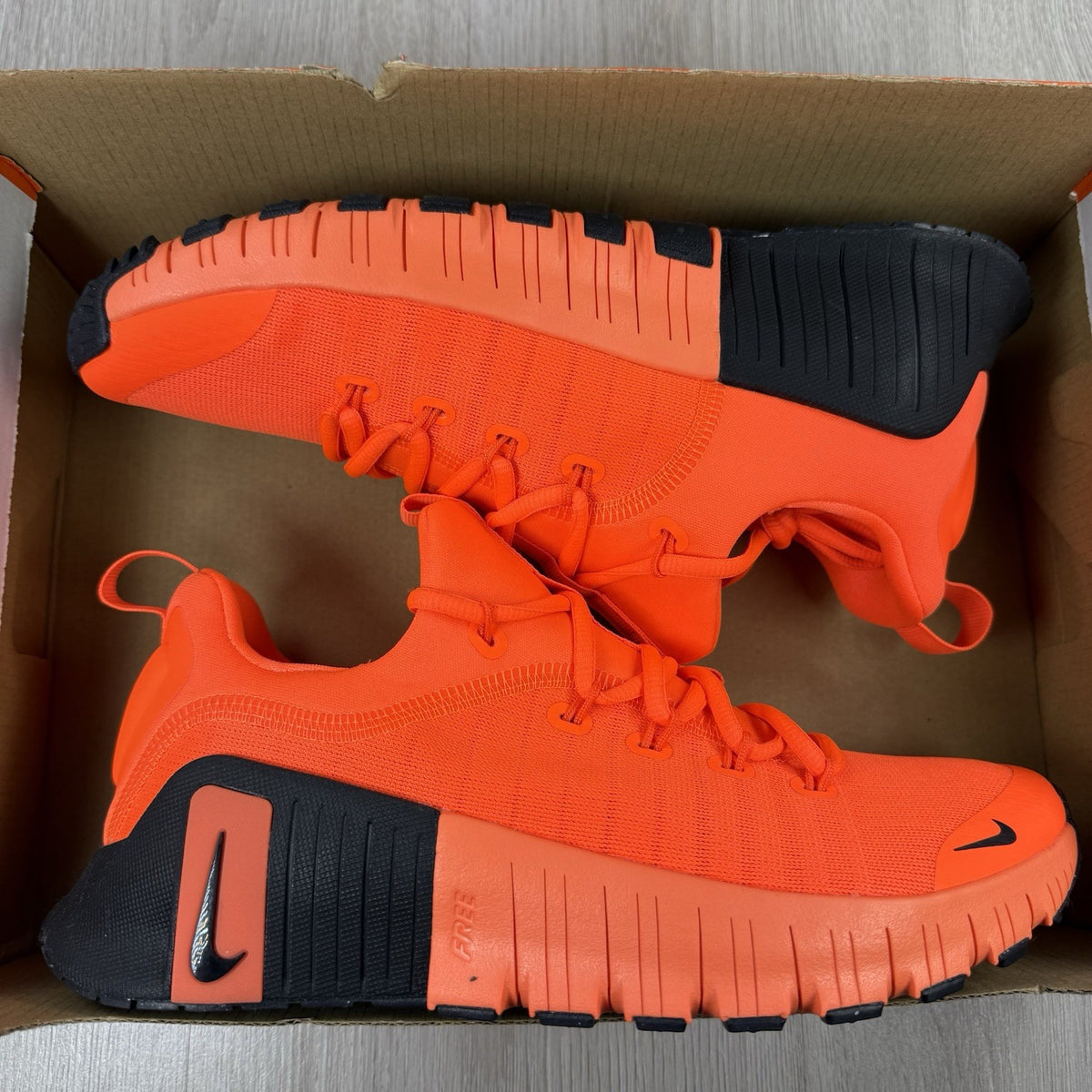 Nike Free Metcon 6 Trainers Hyper Crimson Size UK6.5 FJ7127-8010