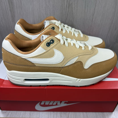 Nike Air Max 1 ‘87 Trainers Wheat Flax Size UK8.5 FZ3598-2999
