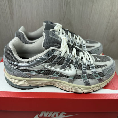 Nike P-6000 Trainers Flat Pewter Size UK6 FN7509-0291
